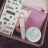 Photo client d'un avis sur Gua Sha Grattoir Massageur Visage Lifting Amincissant Lumière LED Microcourant Rajeunissement de la Peau Électrique Corps Gouache Massage