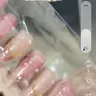 Customer photo review of GV834 THR3E STROKES 20 Pieces Nail Storage Boxes(7.5×7.5cm), Clear Nail Tips Display Storage Box Set, Transparent False Nail Display